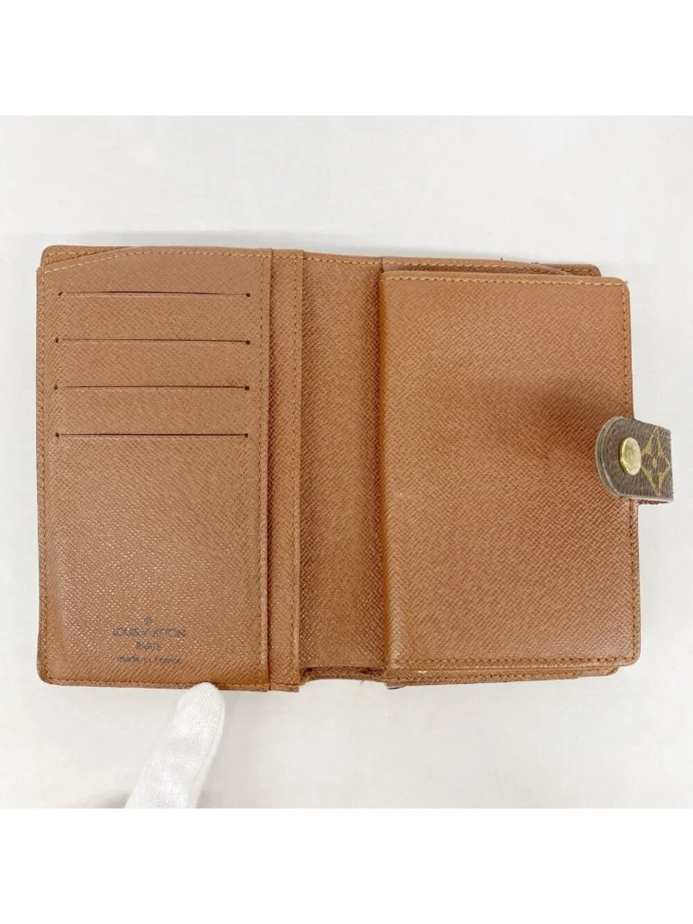 Louis Vuitton Wallet Monogram Porte-Monnaie Viennois Brown